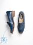 Wolky Dames Instappers 07760 Alabama F2F Blauw - Thumbnail 1