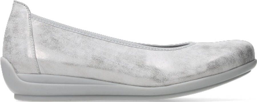 Wolky Dames Ballerina's 00386 Duncan F2F Zilver