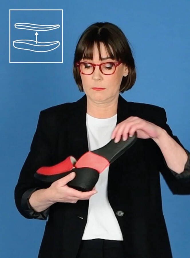Wolky Klompen Multi Clog zwart leer