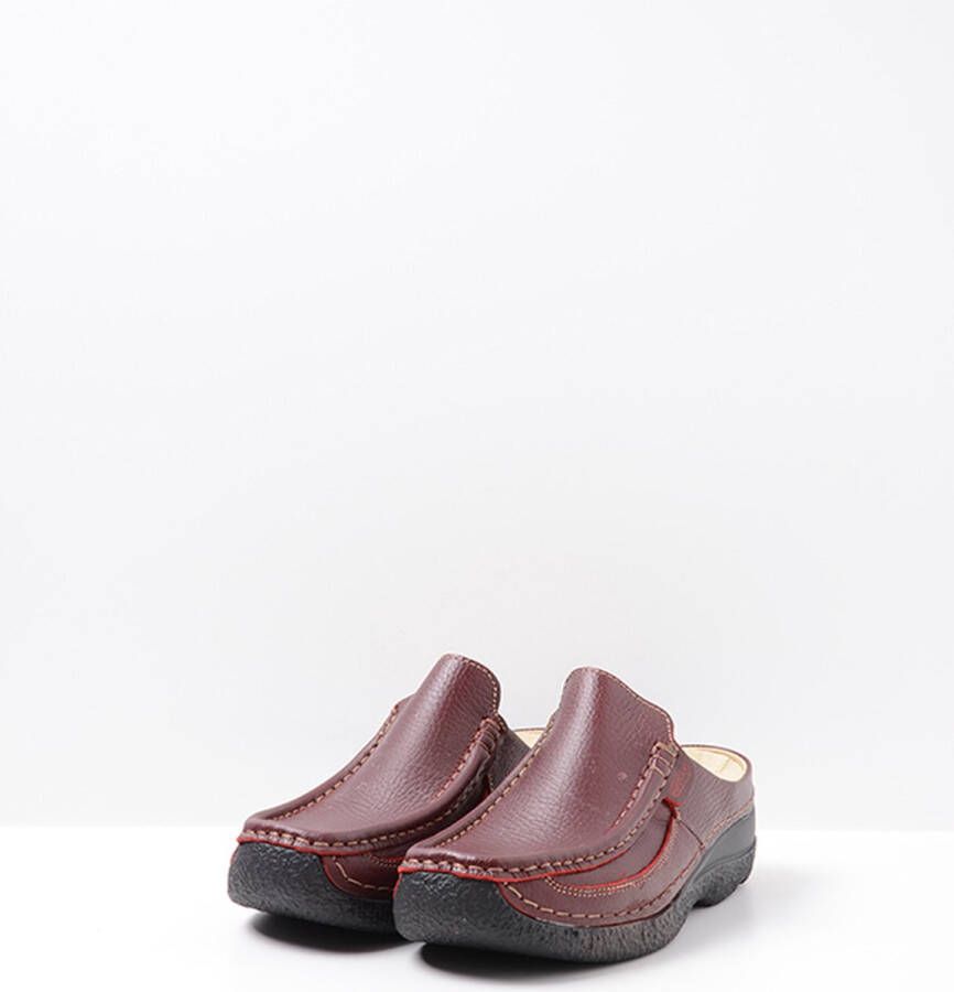 Wolky Dames Slippers Roll Slide Red 06202270-500 Rood - Foto 2