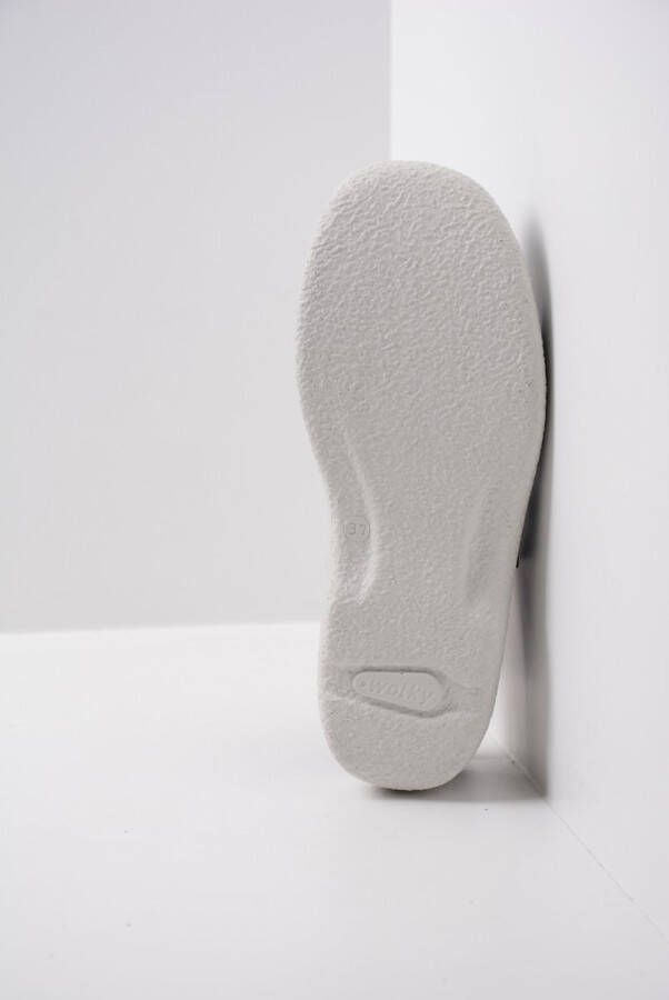 Wolky Comfortschoenen Roll Slipper blauw letter nubuck