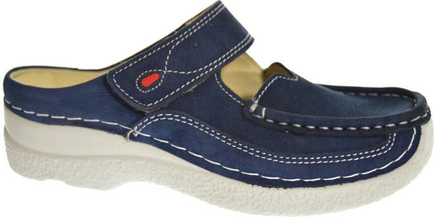 Wolky Klompen Roll Slipper denim nubuck