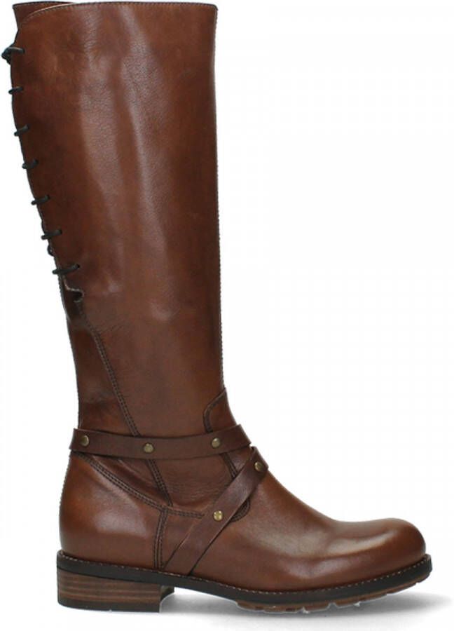 Wolky Laarzen 04433 Belmore 20430 cognac leer - Schoenen.nl