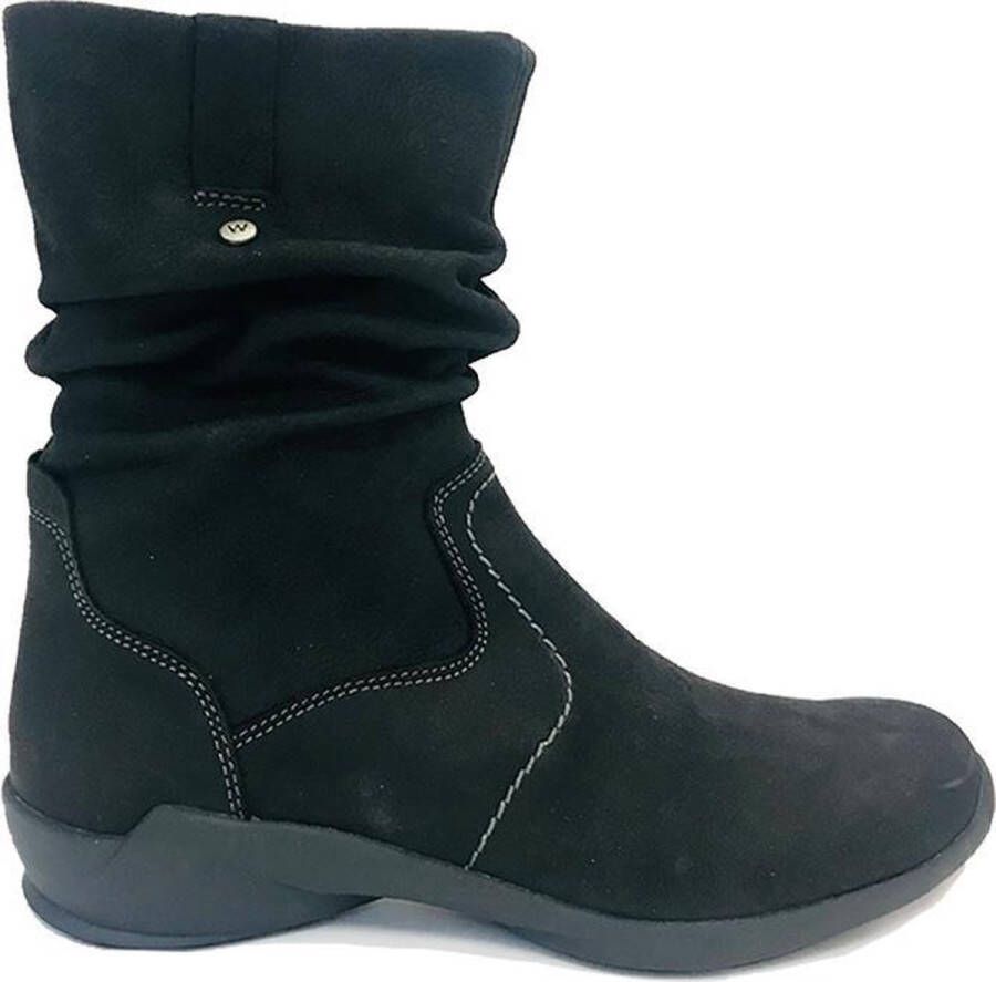 Wolky 0157211 002 Luna Antique Nubuck Zwart Dames