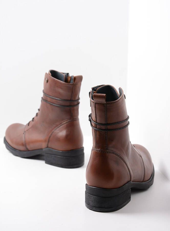 Wolky Biker boots Murray HV cognac leer