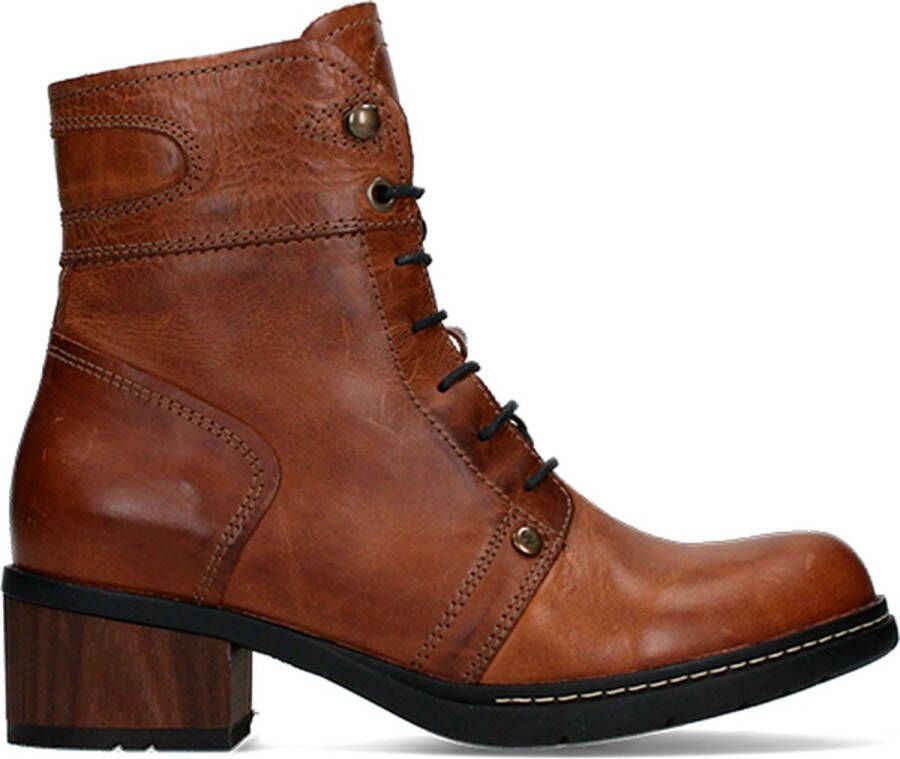 Wolky Dames schoenen 0126630 Red Deer XW cognac