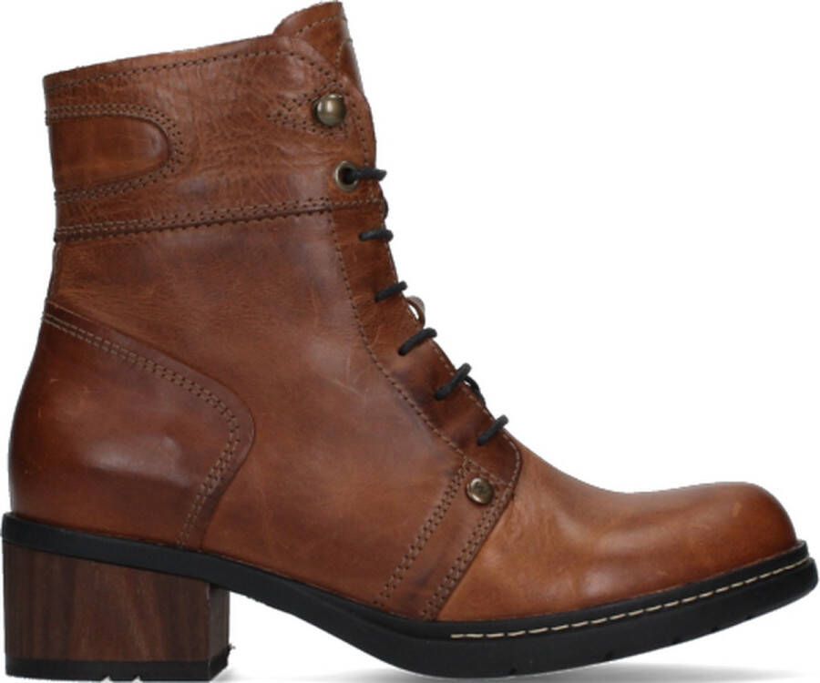 Wolky Dames schoenen 0126630 Red Deer XW cognac