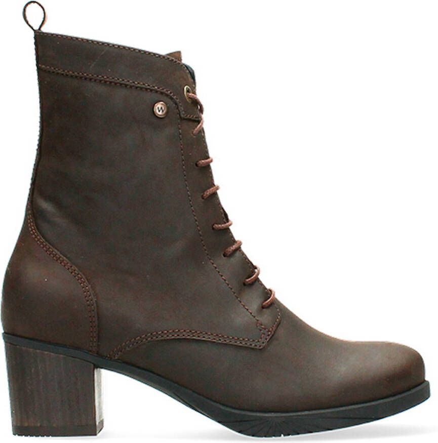 Wolky Laarzen Sarah donkerbruin nubuck