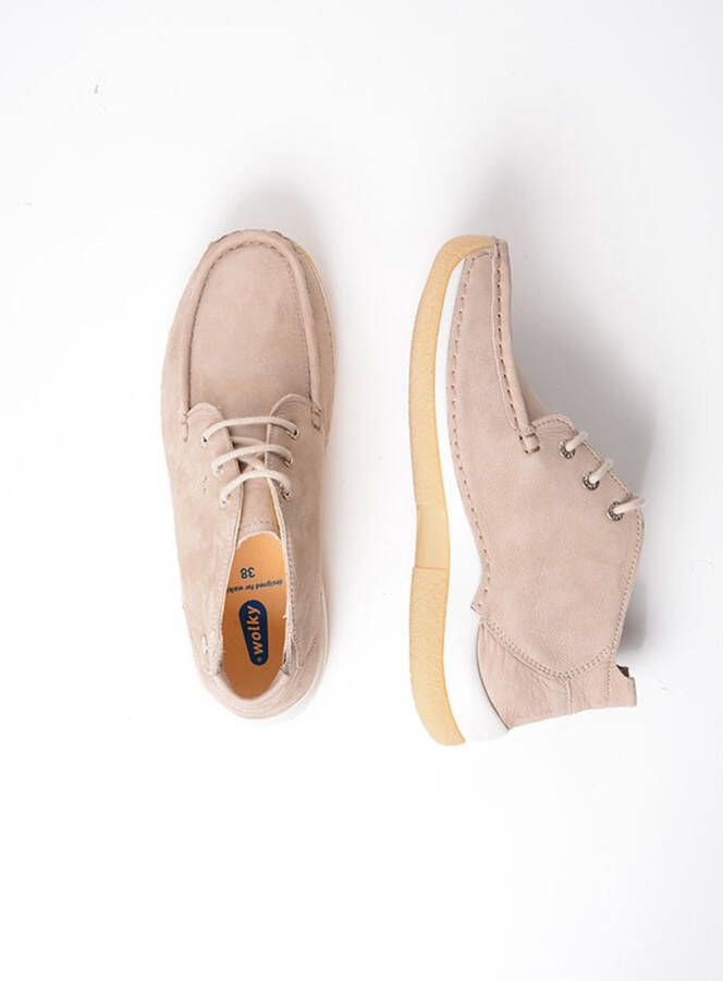 Wolky Lage veterschoenen Rosella safari nubuck