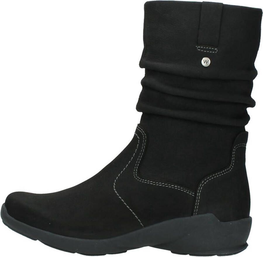 Wolky 0157211 002 Luna Antique Nubuck Zwart Dames