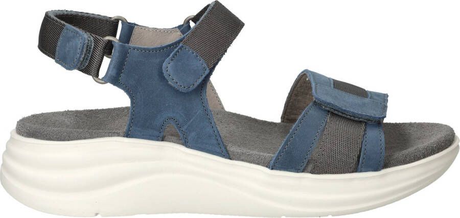 Wolky Miku Gobi Sandalen Dames Blauw