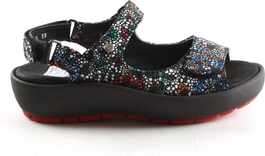 Wolky Multi-Color Sandalen Rio Mosaic Suede