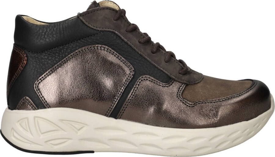 Wolky Pep Veterschoenen Hoog Brons
