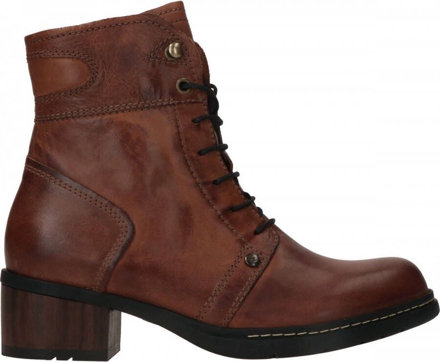 Wolky Dames schoenen 0126630 Red Deer XW cognac