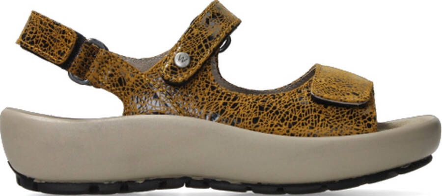Wolky Sandalen Brasilia oker leer