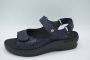 Wolky 0392714 Delft blauw nubuck sandaal Kleur Blauw) - Thumbnail 1