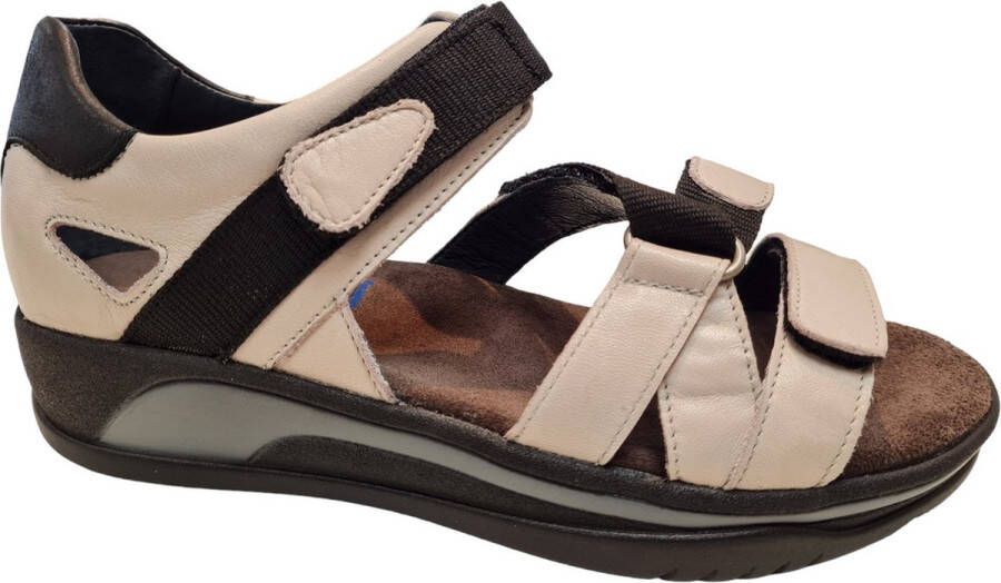 Wolky Sandalen Desh gebroken wit leer - Foto 1