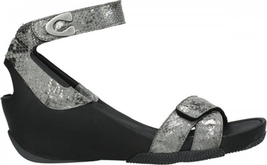 Wolky Sandalen 03776 Era 09200 grijs biocare - Schoenen.nl