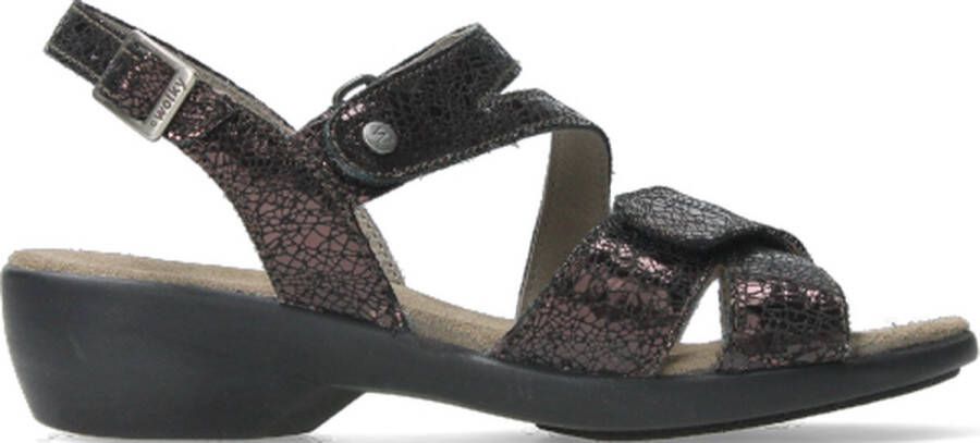 Wolky Sandalen Fria bruin leer