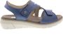Wolky Dames Sandalen Ikaria Magia Pearl Blue 04106 Blauw - Thumbnail 3