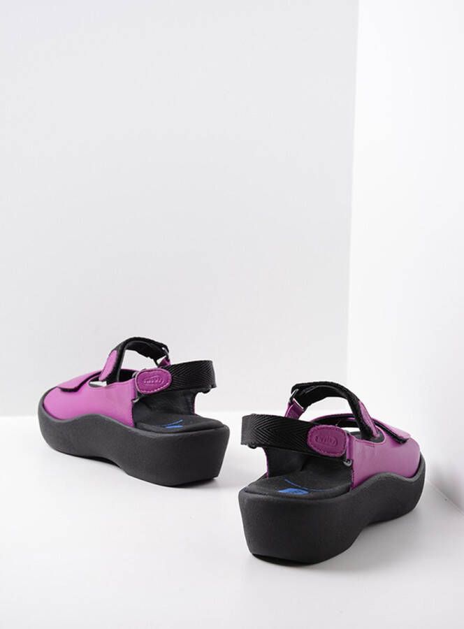 Wolky Sandalen Jewel fuchsia leer