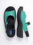 Wolky Sandalen Jewel turquoise leer - Thumbnail 1