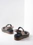 Wolky Metallic Bronzen Sandaal met Comfortabel Voetbed Brown - Thumbnail 5