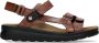 Wolky 0152550 platte sandalen Bruin Dames - Thumbnail 1