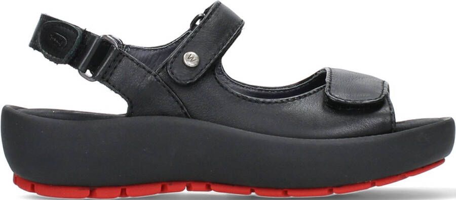 Wolky Yell XW Sneaker Dames Blauw Multi Zwart