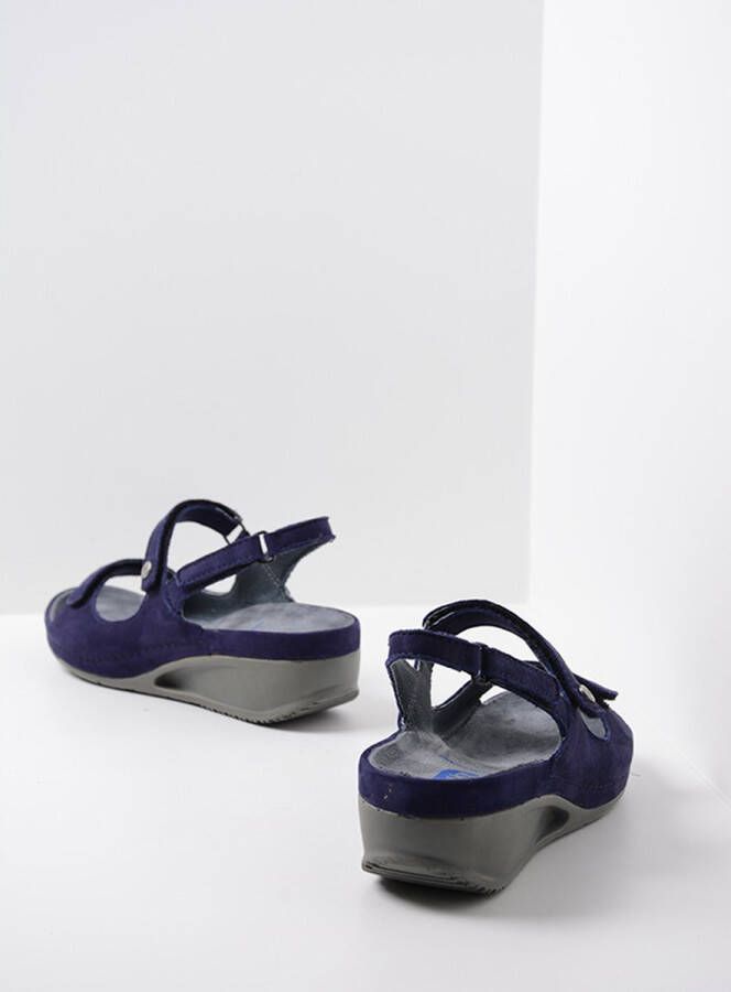 Wolky Sandalen Shallow paars nubuck