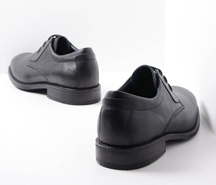 Wolky Shoe > Heren > Nette schoenen Santiago zwart leer zwarte hak