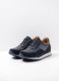 Wolky Shoe > Heren > Sneakers e-Runner marineblauw combi leer - Thumbnail 1
