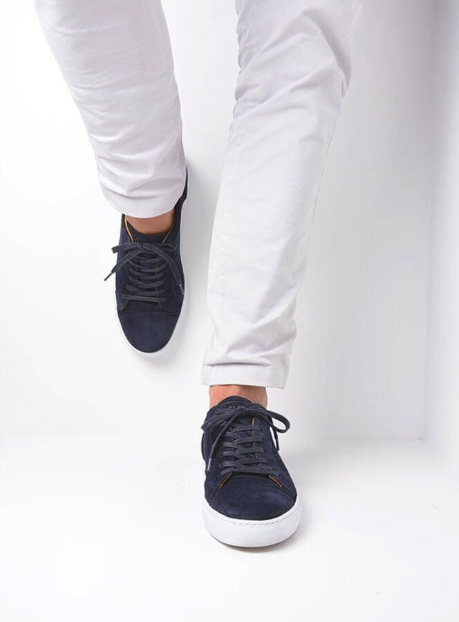 Wolky Shoe > Heren > Sneakers Forecheck blauw suede