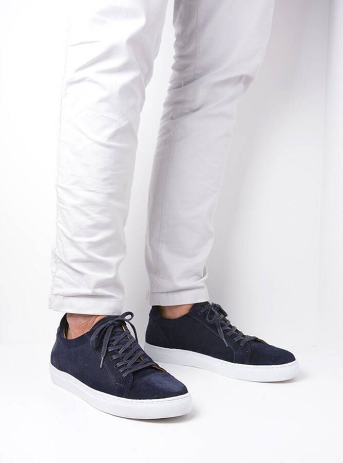 Wolky Shoe > Heren > Sneakers Forecheck blauw suede