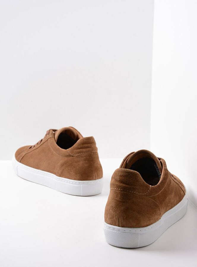 Wolky Shoe > Heren > Sneakers Forecheck cognac suede