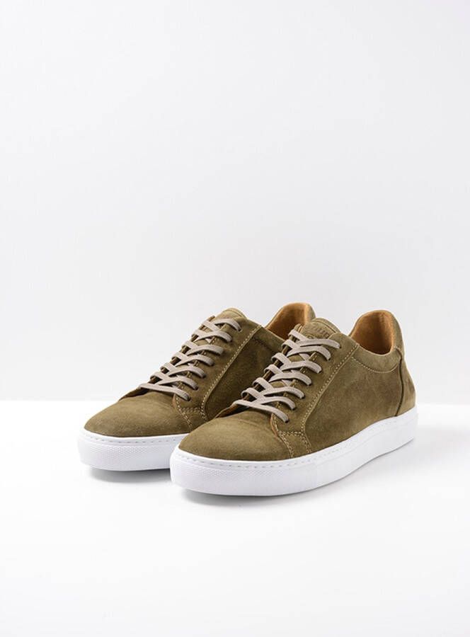 Wolky Shoe > Heren > Sneakers Forecheck donker taupe suede