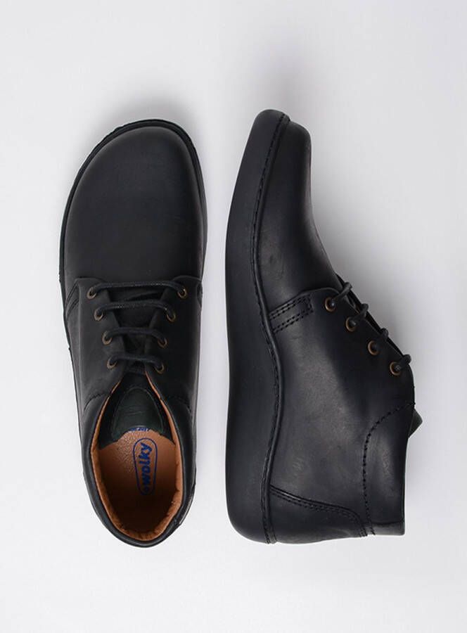 Wolky Shoe > Heren > Nette schoenen Kansas Men zwart leer - Foto 1