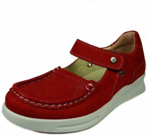 Wolky Nette Schoenen 05902 Two 10570 red-summer stretch nubuck