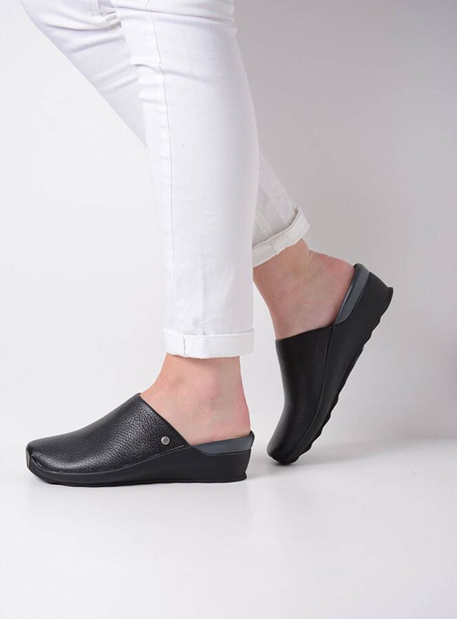 Wolky Dames Klompen 02575 Go Zwart