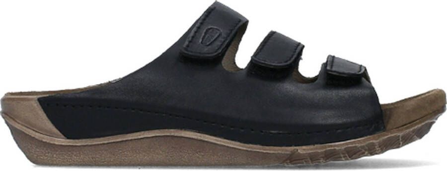 Wolky Dames Slipper Nomad 0053250-000 Zwart