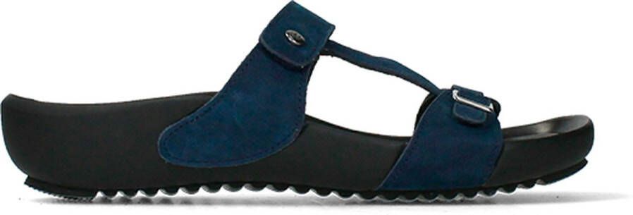 Wolky Slippers O'Connor denim nubuck