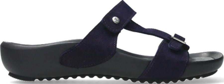 Wolky Slippers O'Connor paars nubuck