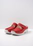 Wolky Comfortschoenen Roll Slipper rood zomer nubuck - Thumbnail 4