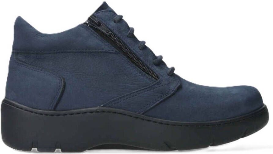 Wolky Veterschoenen Annemarie XW denim nubuck