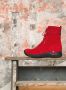Wolky Stevige Rode Comfortabele Boot voor Dames Red Dames - Thumbnail 1