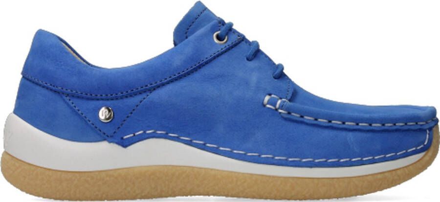 Wolky Veterschoenen Celebration hemelsblauw nubuck