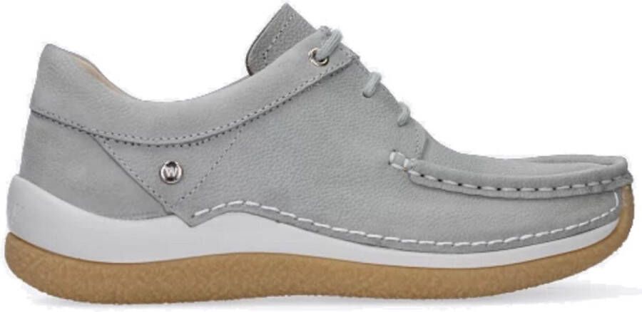 Wolky Veterschoenen Celebration lichtgrijs nubuck