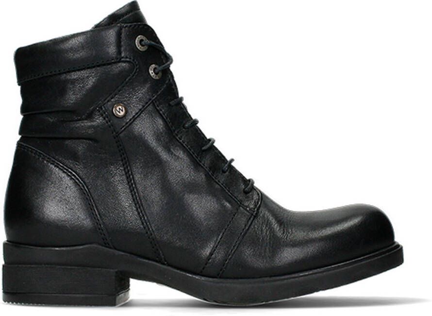 Wolky Dames Center XW Velvet leather 0262920 000 Black