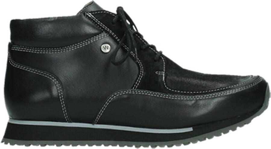 Wolky Hoge Sneakers 05802 e-Boot 20009 zwart stretch leer - Foto 9