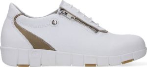 Wolky Veterschoenen Etosha wit beige leer